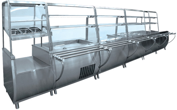 Линии раздачи питания ЧувашТоргТехника Абат (Россия)