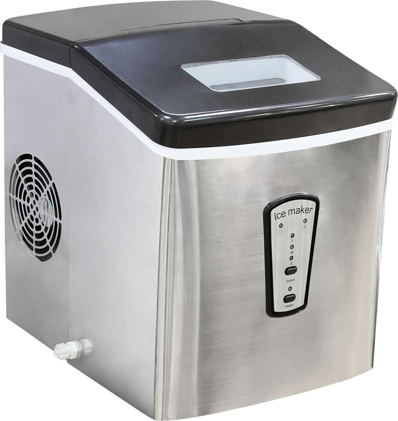 Льдогенераторы кубикового льда с емкостью для воды 